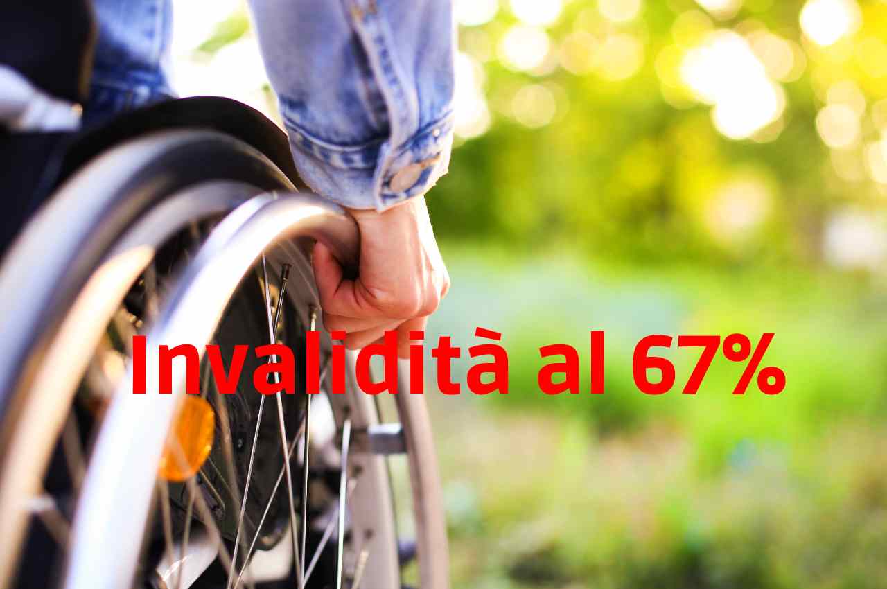 Invalidità al 67%