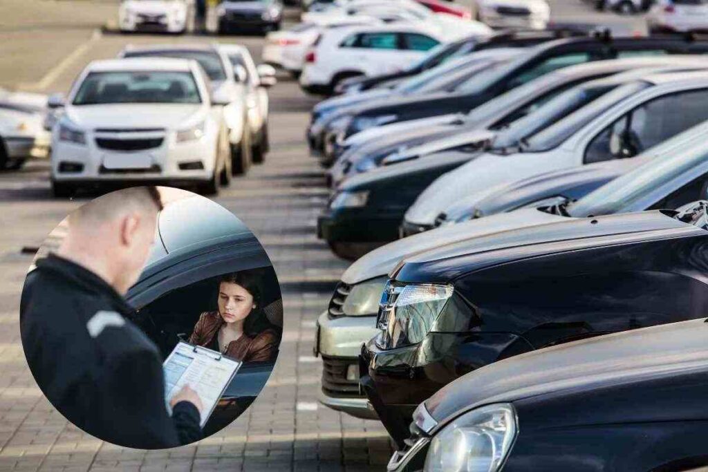 Multa per parcheggio in doppia fila