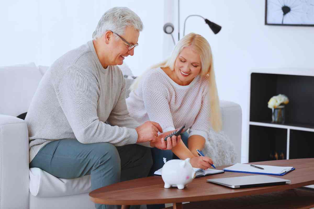 Coppia di pensionati 