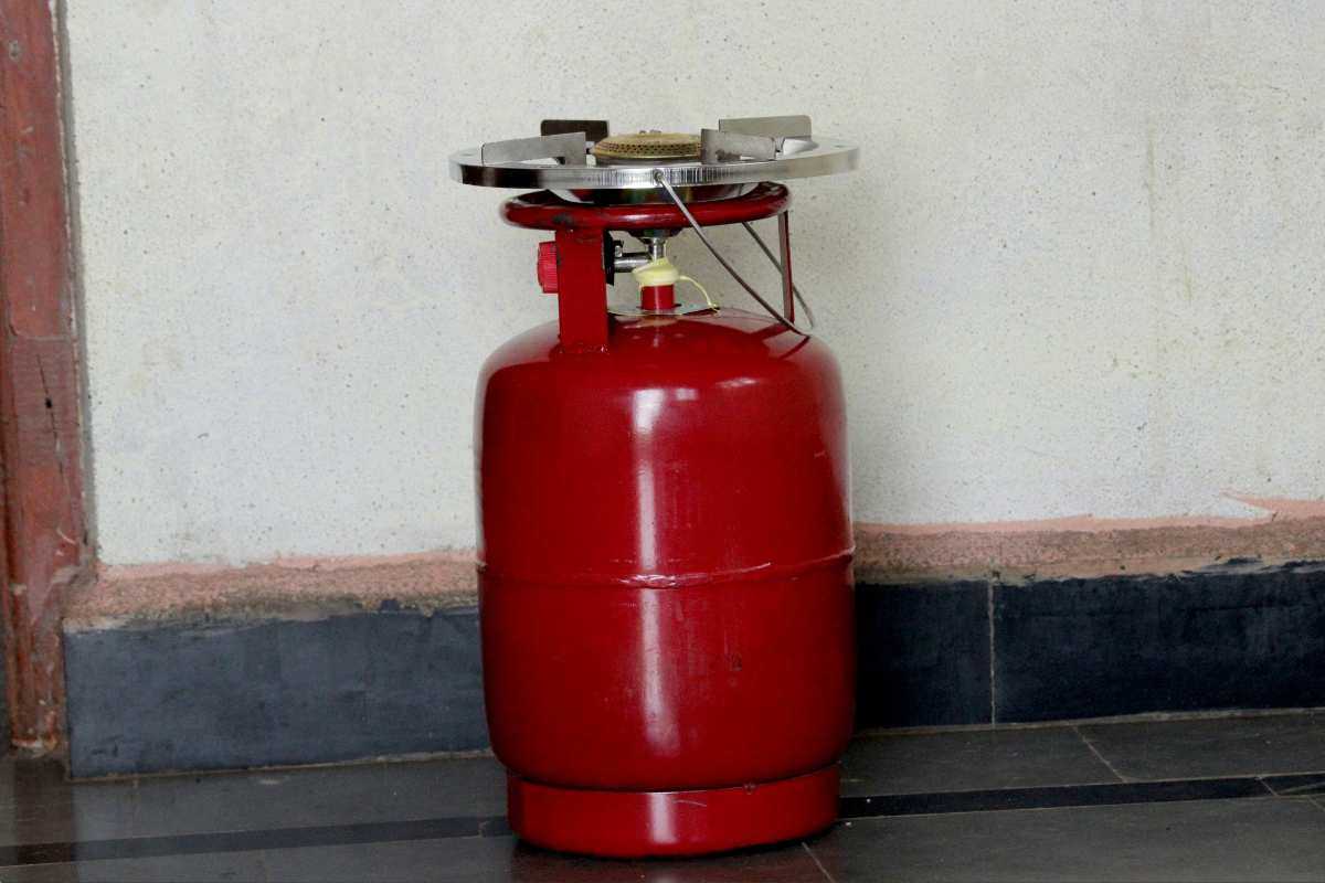 Bombola a gas in condominio