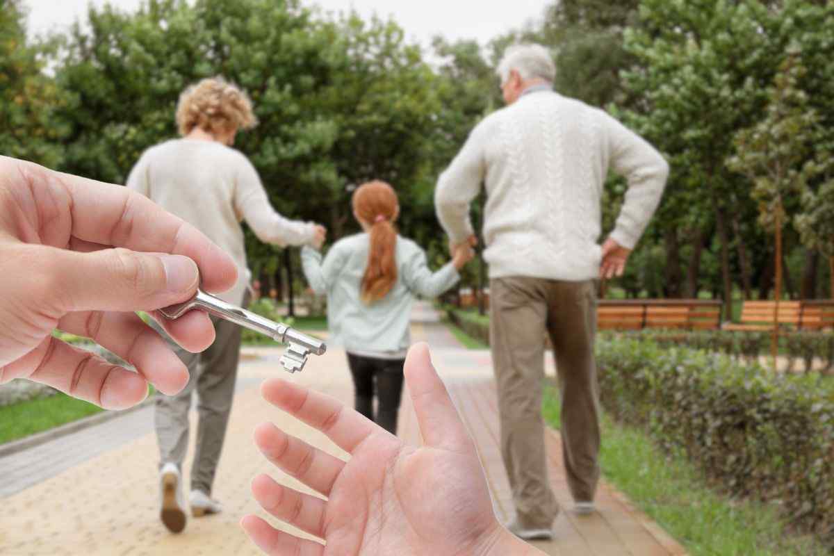 Nonni eredità nipoti escludendo figli