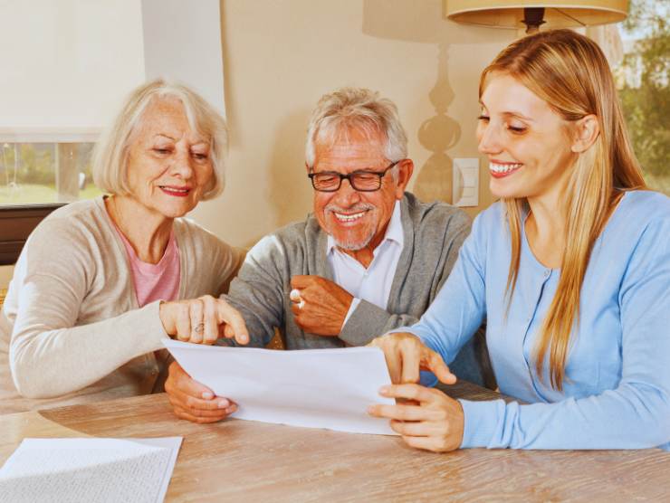 pensioni, coppia fa calcolo con la figlia