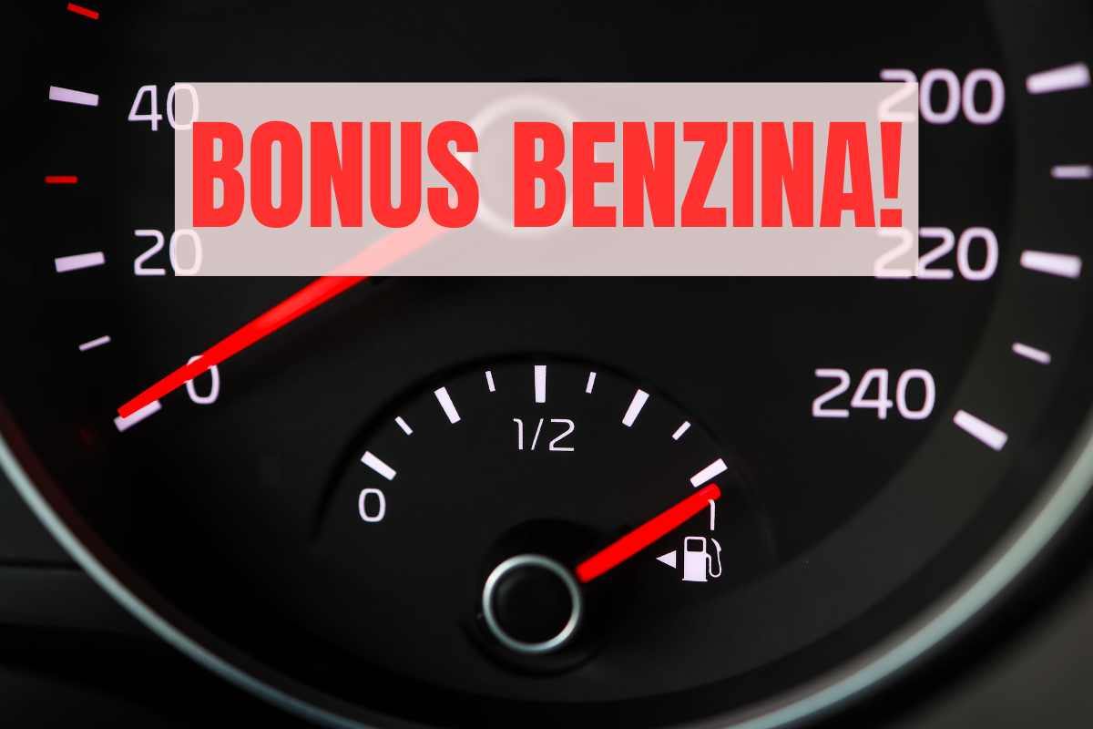 Arriva il bonus benzina