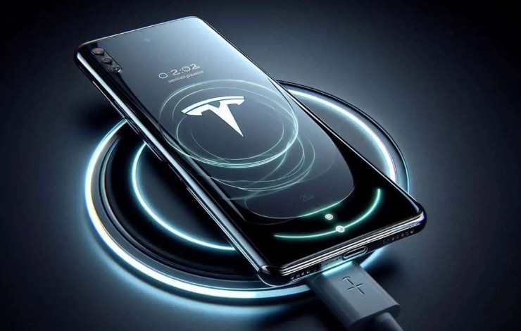 smartphone tesla