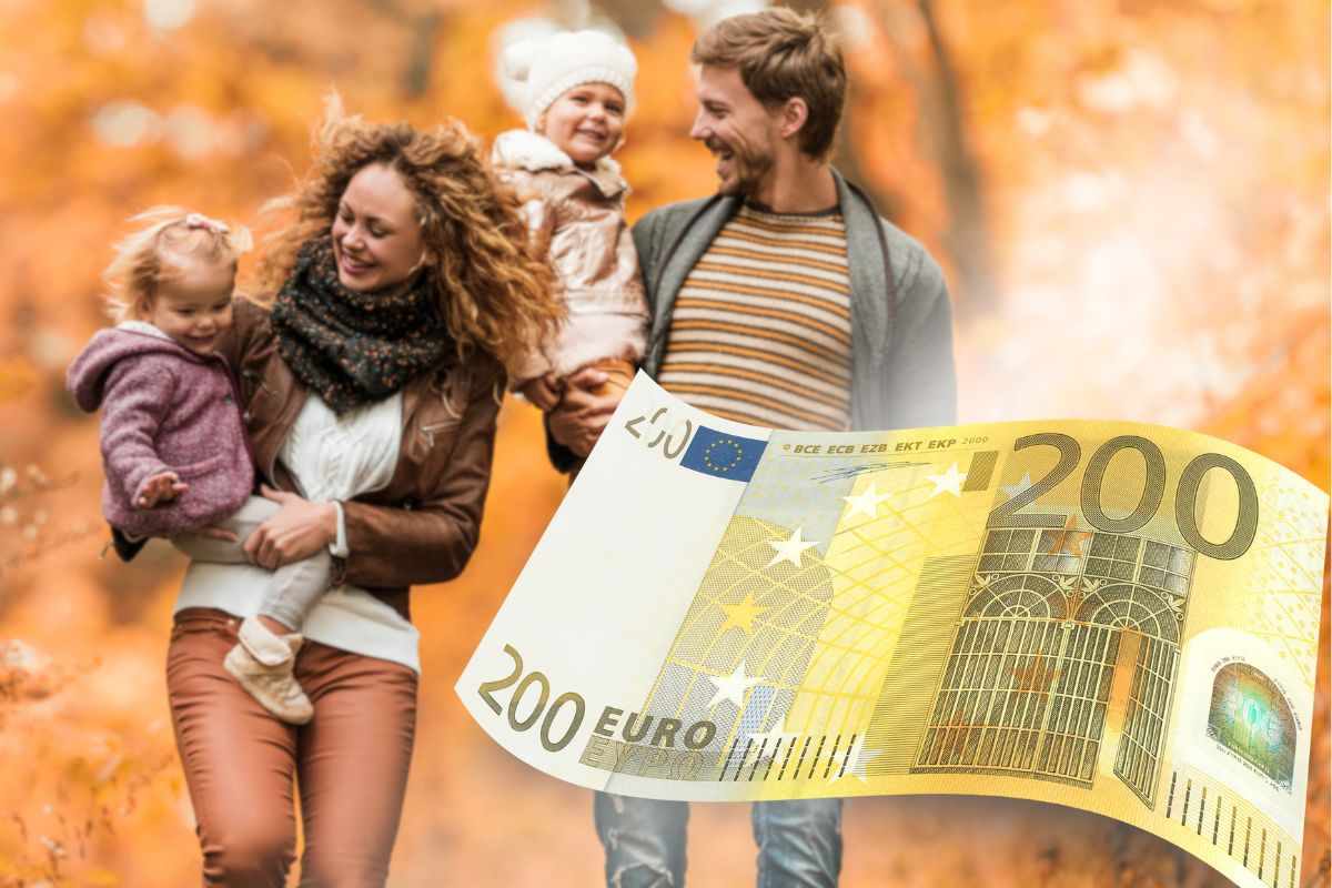 famiglia e 200 euro si assegno unico per 2025