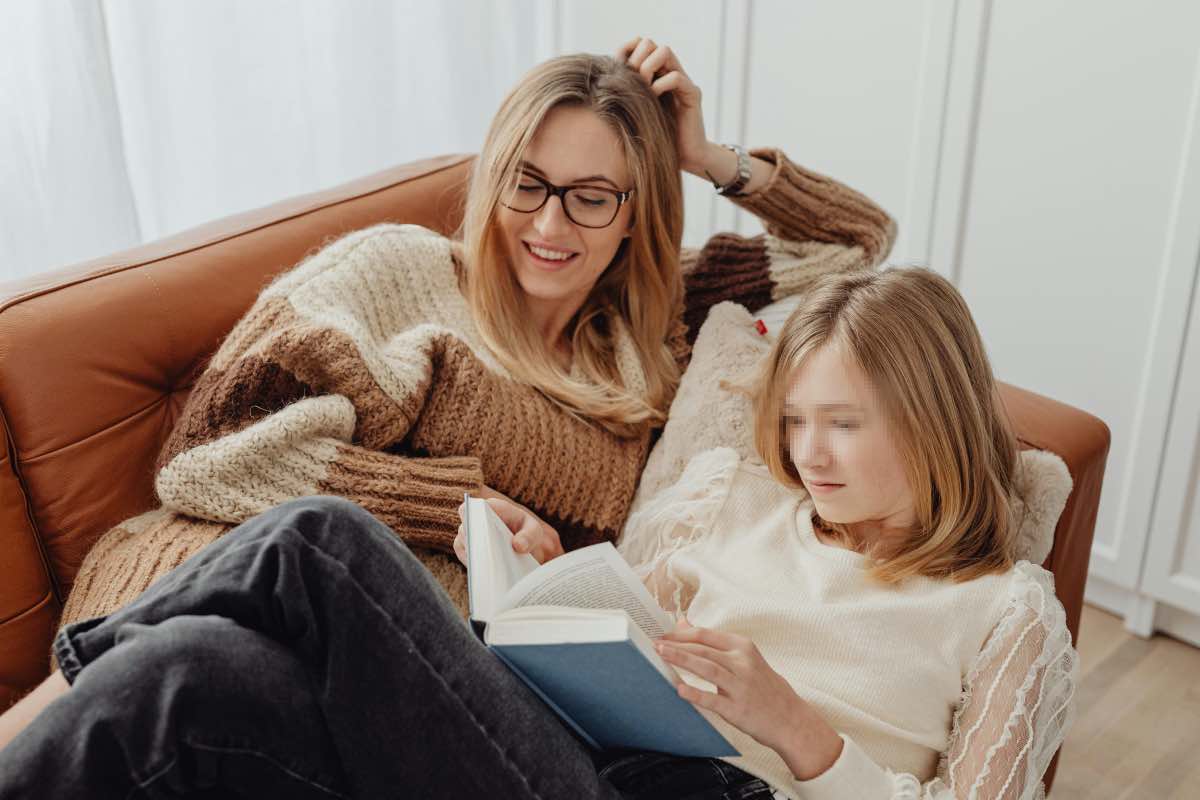 Mamma con figlia