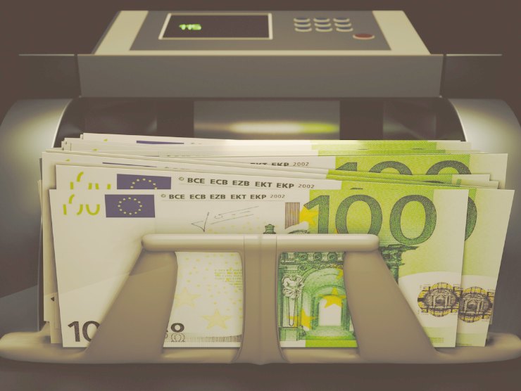 pezzi da 100 euro in Atm