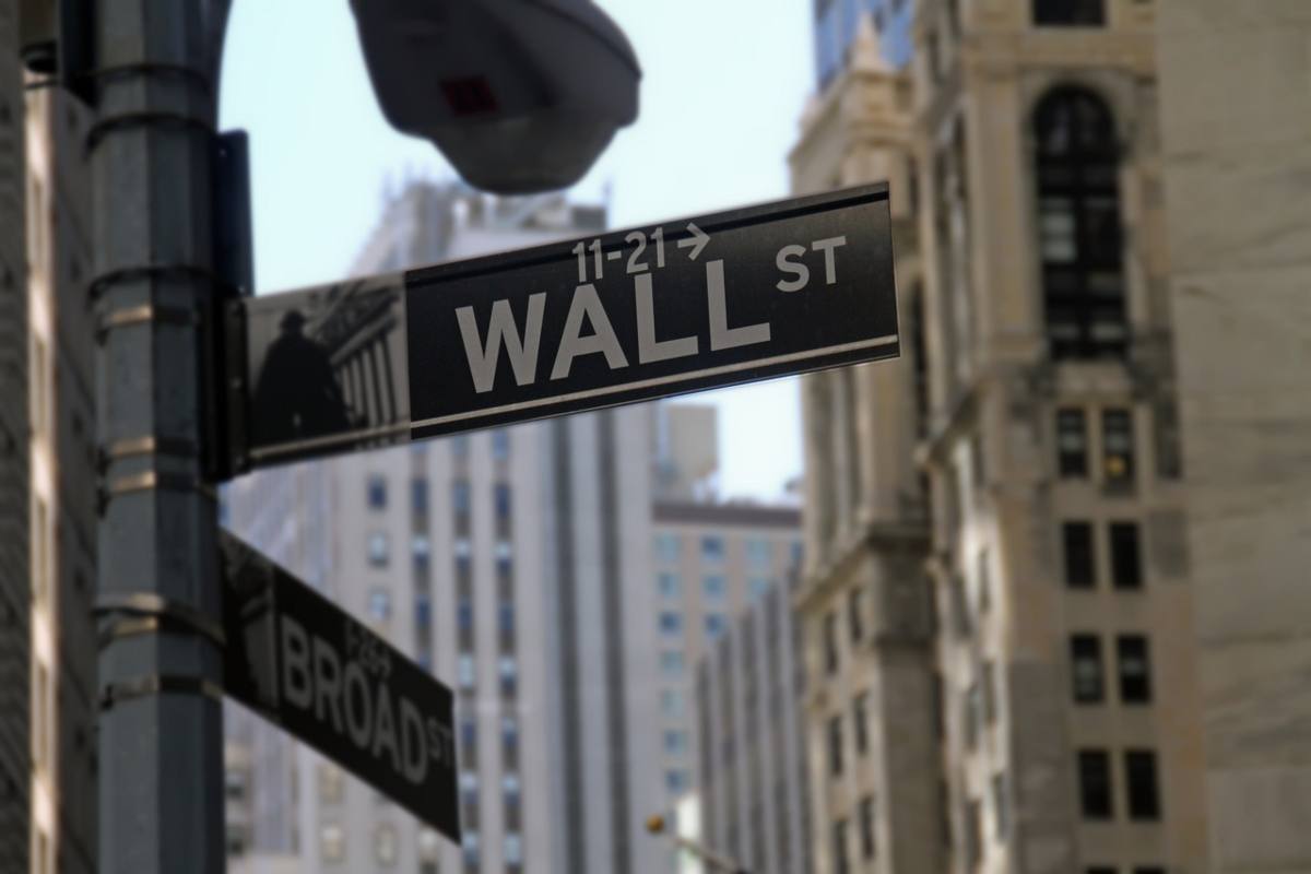 Indicazione stradale Wall Street