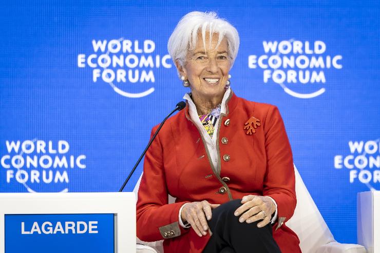 Presidente della Banca centrale europea Christine Lagarde 